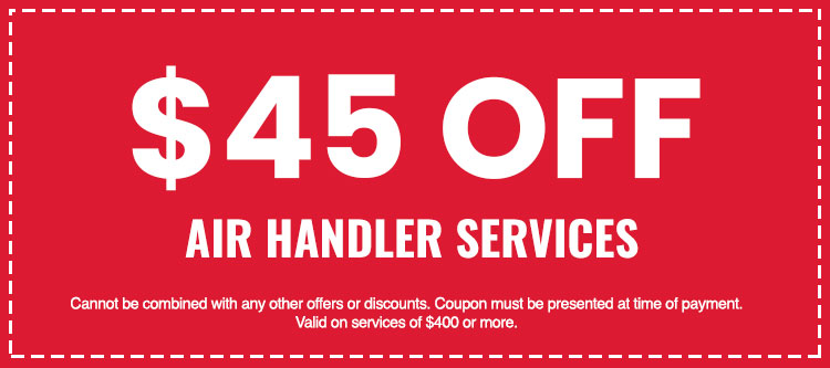 Discount on Air Handler Services